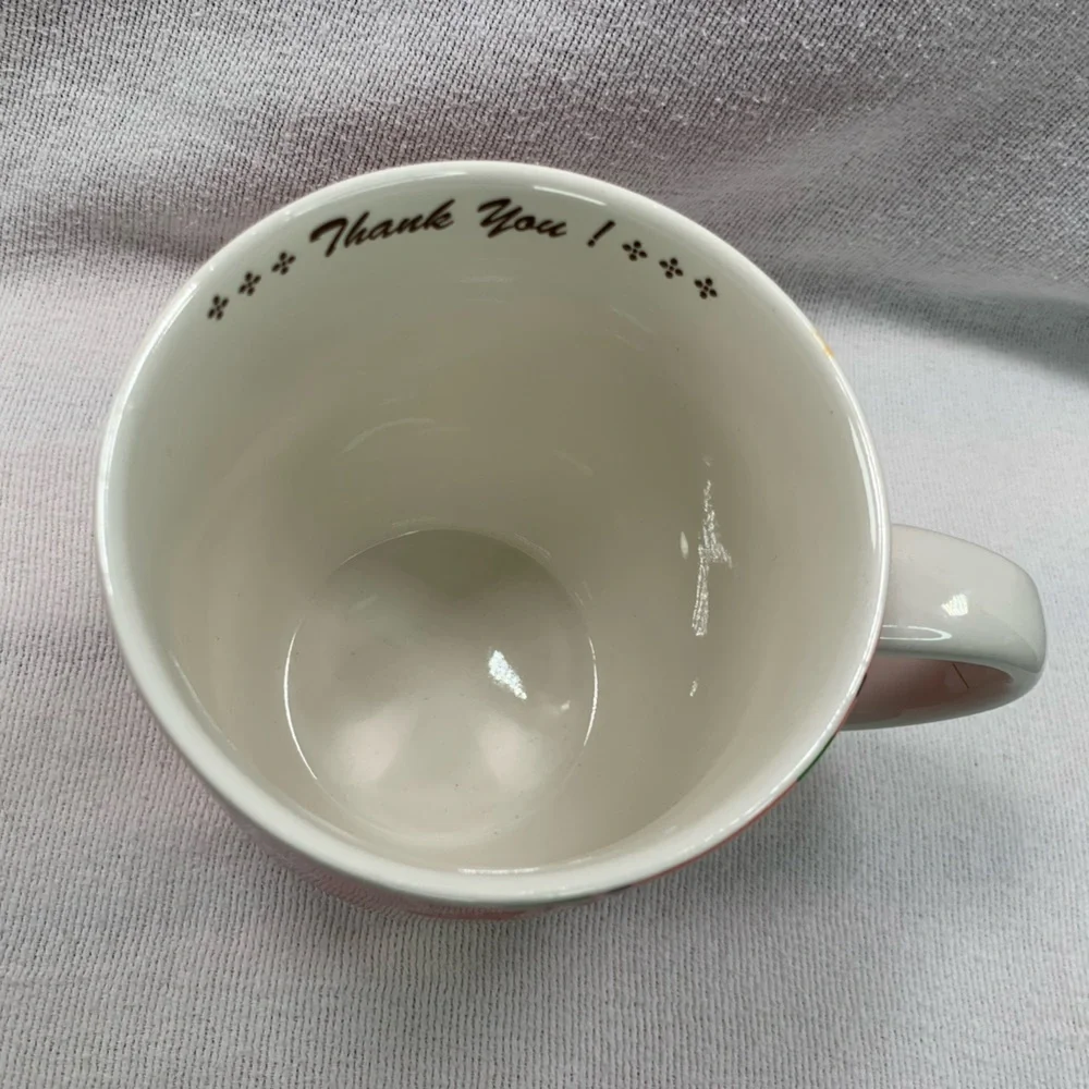 Teacher Mug Thank You‎ Modern Expressions Dishwasher & Microwave Safe Large